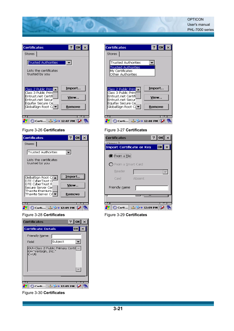 Opticon PHL 7200 User Manual User Manual | Page 84 / 168