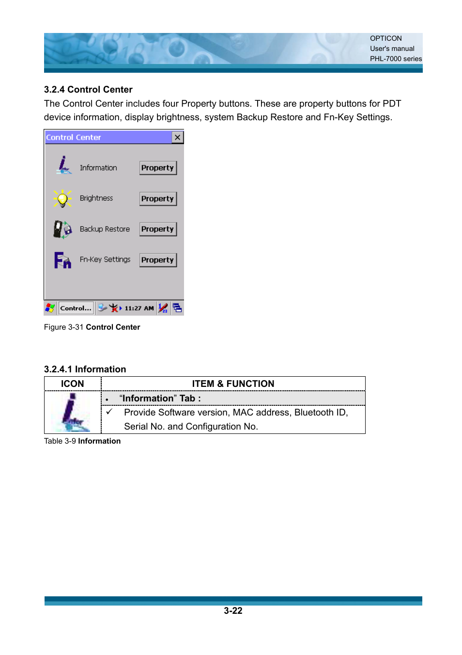 Opticon PHL 7200 User Manual User Manual | Page 85 / 168