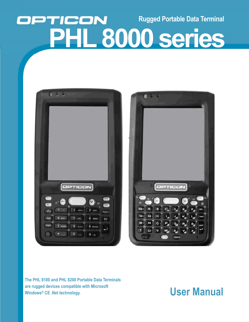 Opticon PHL 8000 User Manual | 113 pages