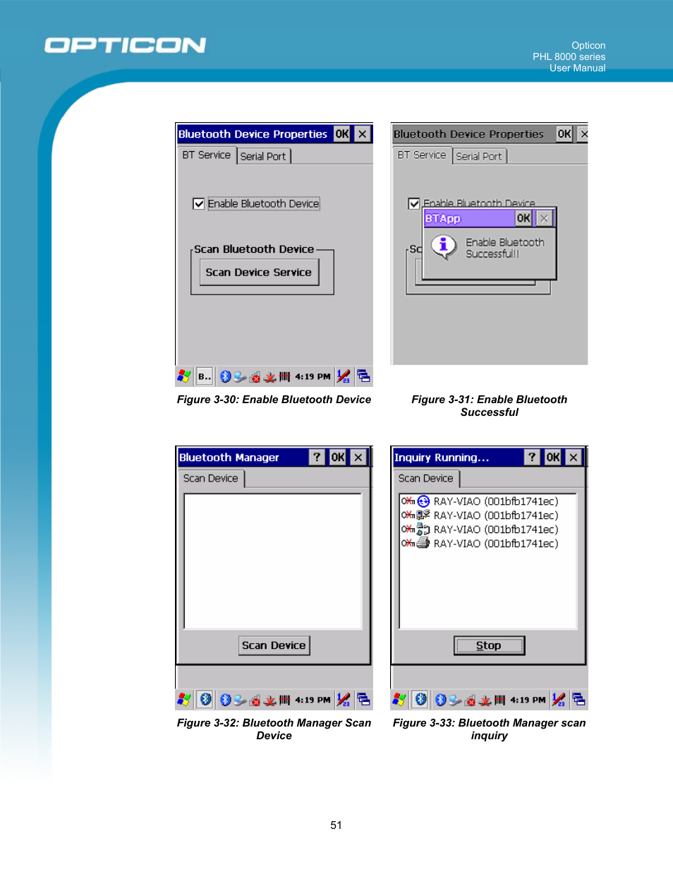 Opticon PHL 8000 User Manual | Page 51 / 113