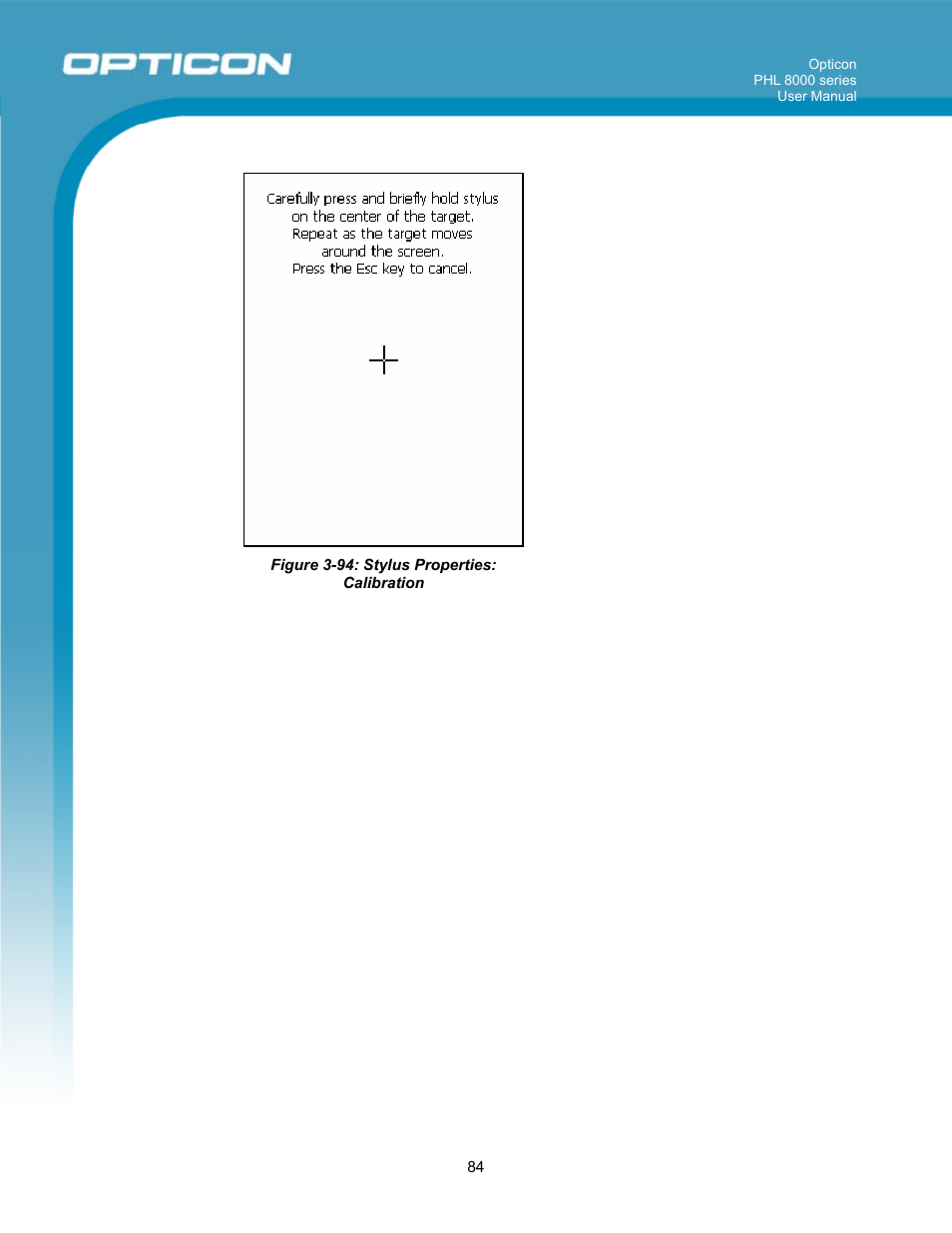 Opticon PHL 8000 User Manual | Page 84 / 113