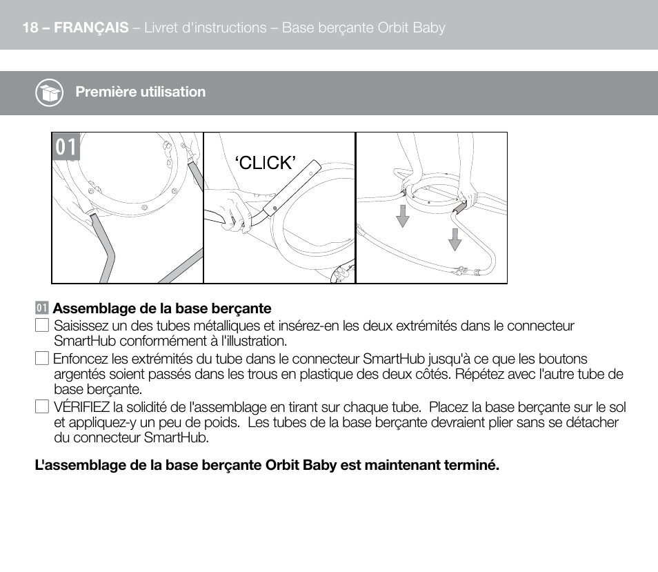 Orbit Baby G3 Rocker Base User Manual | Page 18 / 56