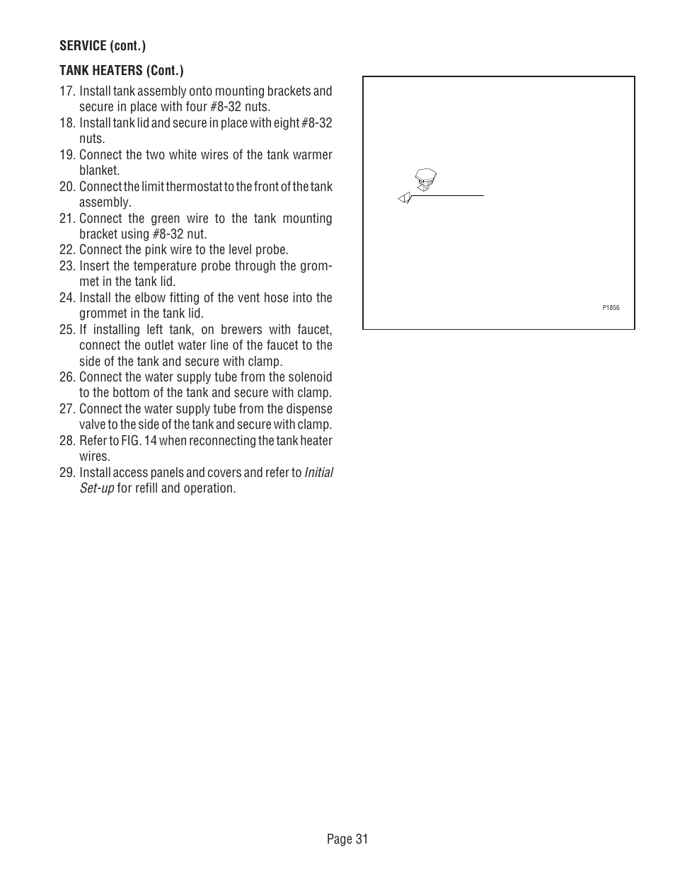 Bunn CDBC TWIN User Manual | Page 31 / 36