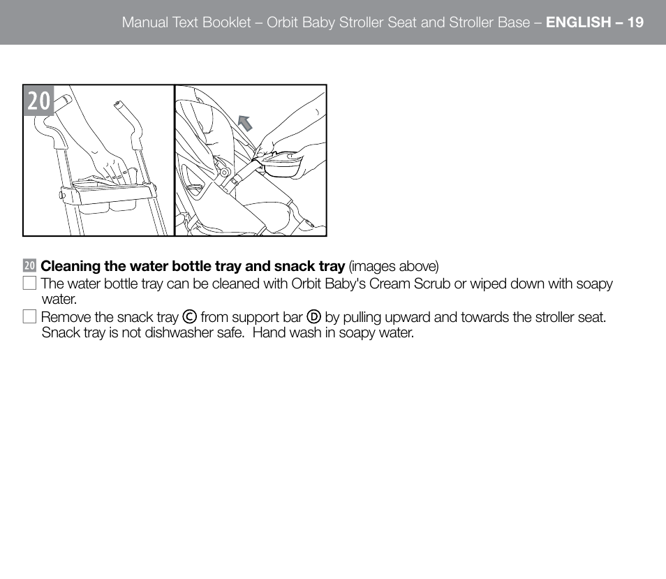 Orbit Baby G3 Stroller Base and Stroller Seat User Manual | Page 27 / 32