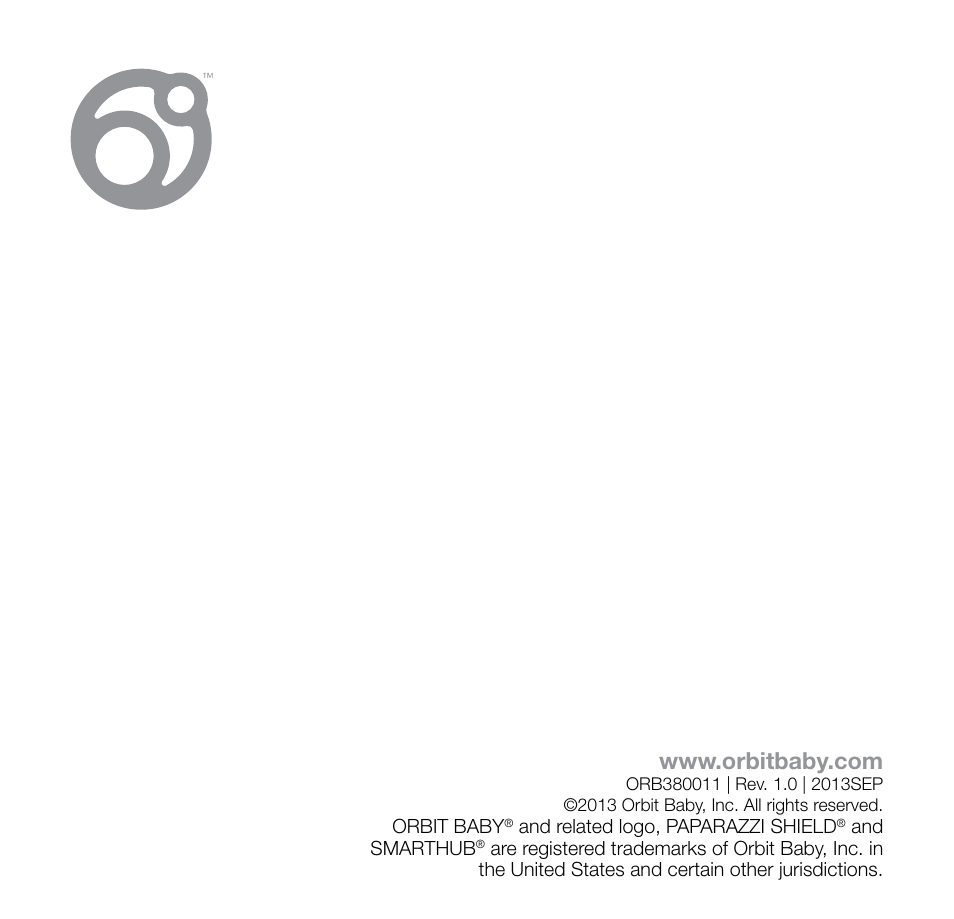 Orbit Baby G3 Stroller Base and Stroller Seat User Manual | Page 32 / 32
