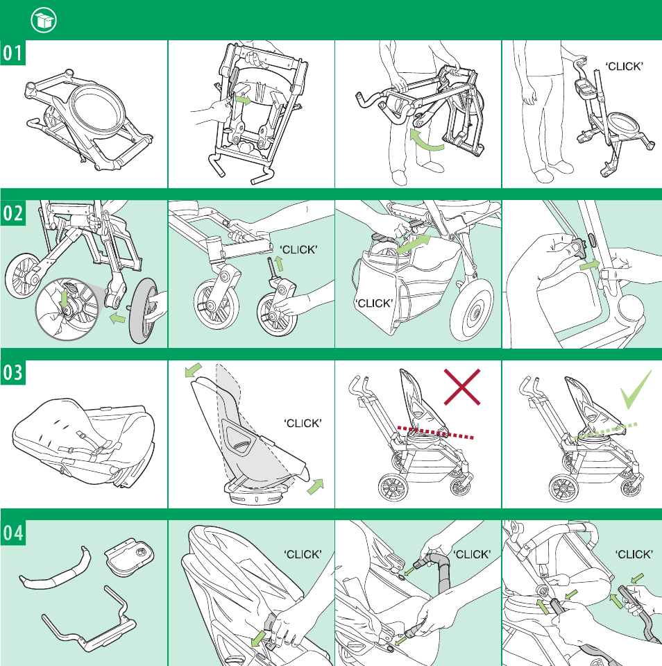 Orbit Baby G3 Stroller Base and Stroller Seat User Manual | Page 4 / 32