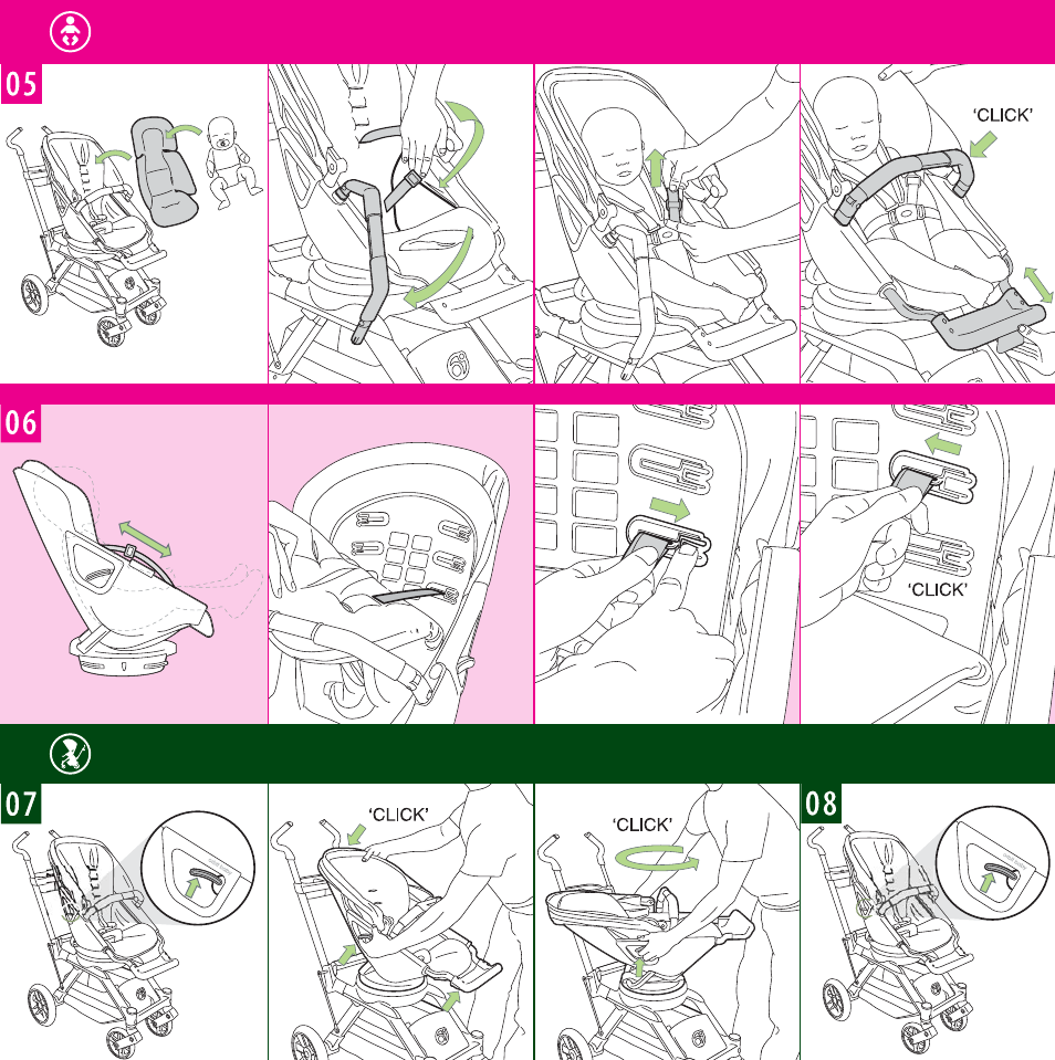 Orbit Baby G3 Stroller Base and Stroller Seat User Manual | Page 5 / 32