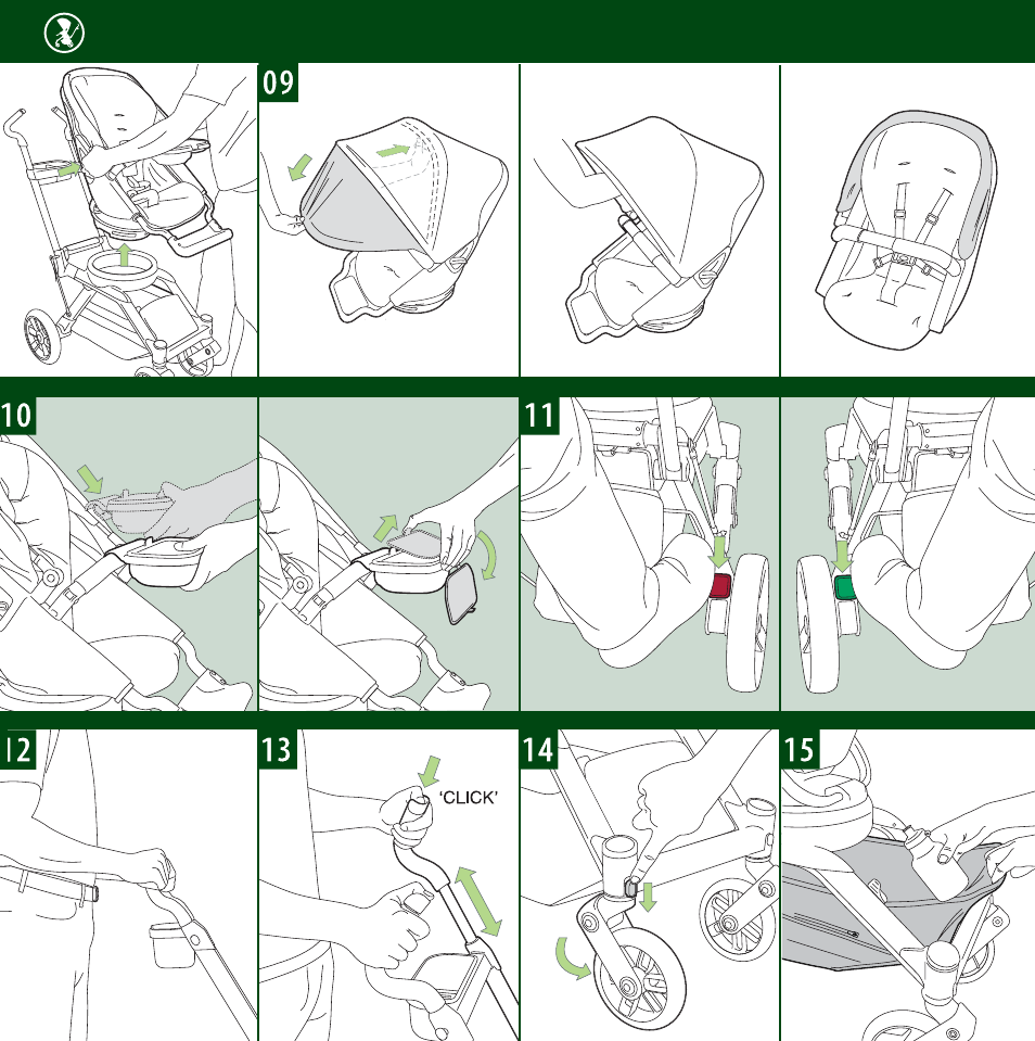 Orbit Baby G3 Stroller Base and Stroller Seat User Manual | Page 6 / 32