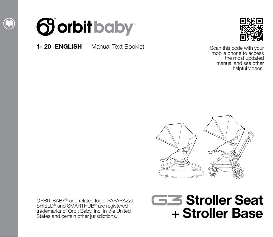 Stroller seat + stroller base | Orbit Baby G3 Stroller Base and Stroller Seat User Manual | Page 9 / 32
