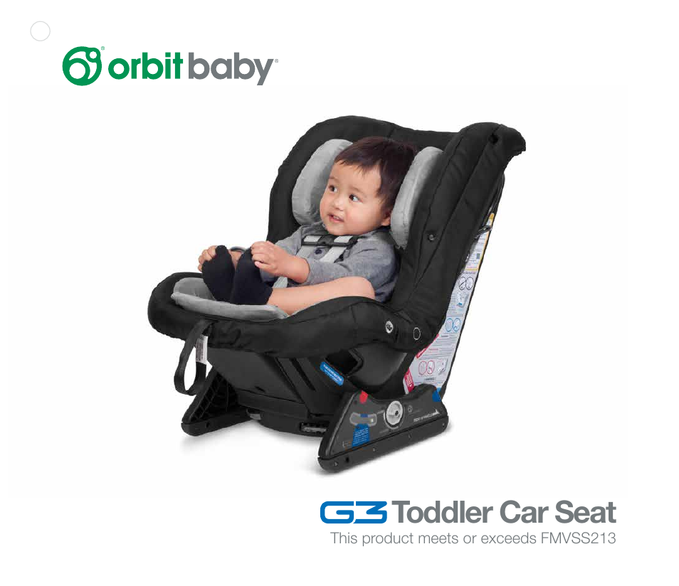 Orbit Baby G3 Toddler Car Seat User Manual | 65 pages