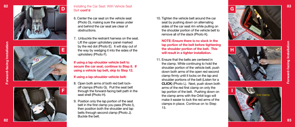 Orbit Baby Toddler Car Seat G2 User Manual | Page 42 / 65