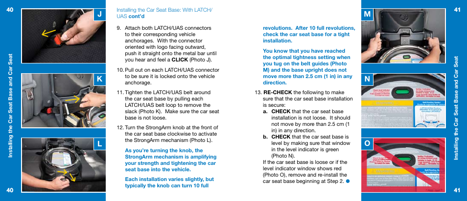 Orbit Baby Infant Car Seat G2 and Base G2 User Manual | Page 21 / 49