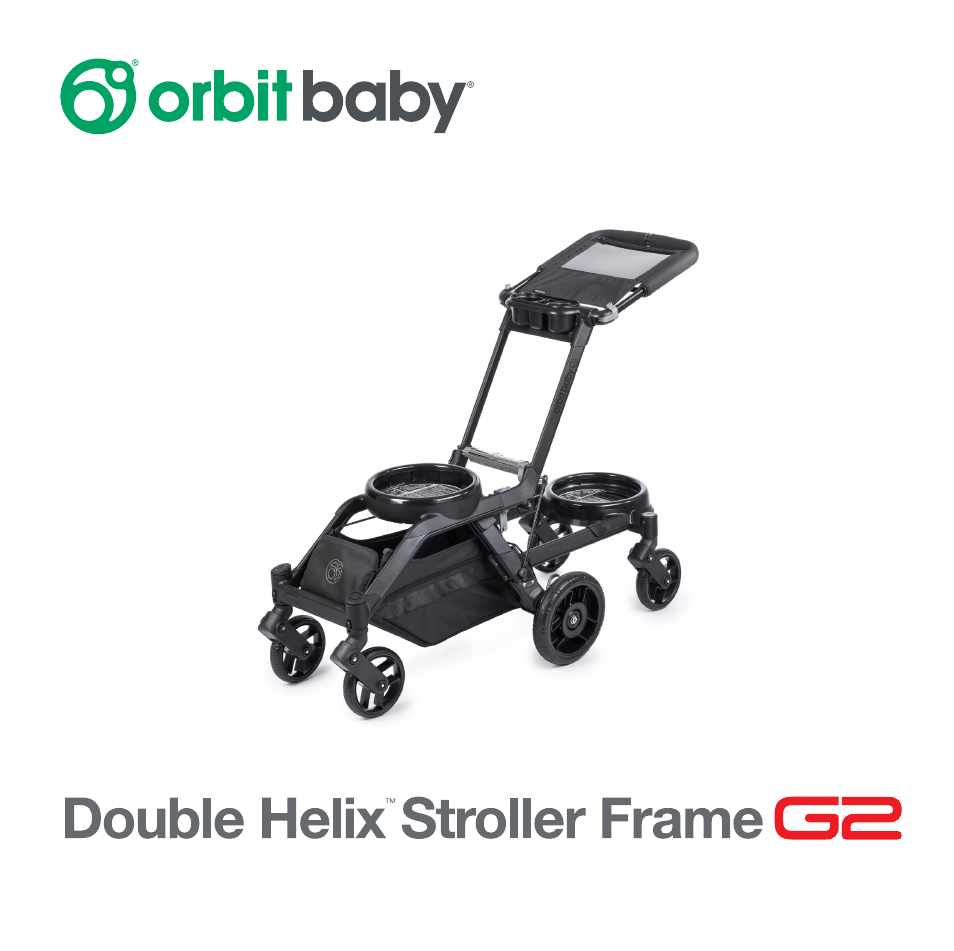 Orbit Baby Double Helix Stroller Frame User Manual | 28 pages