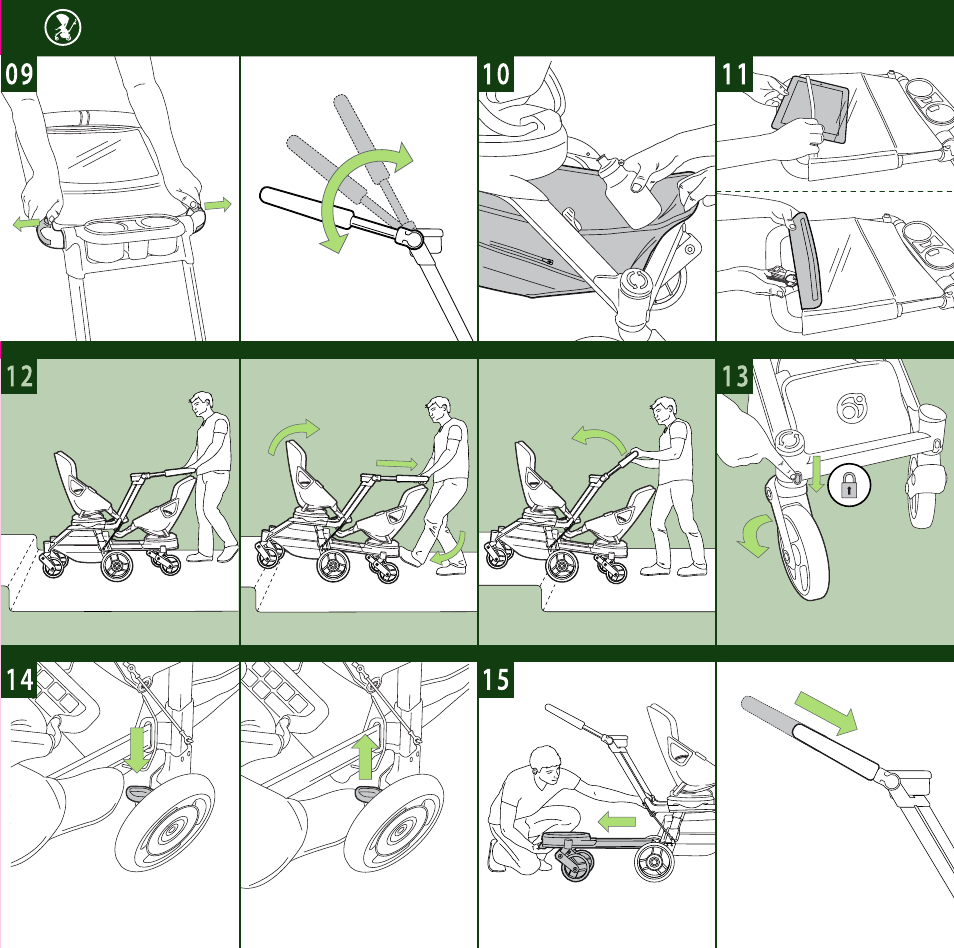 Orbit Baby Double Helix Stroller Frame User Manual | Page 6 / 28
