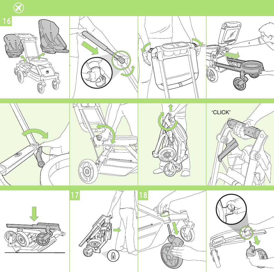Orbit Baby Double Helix Stroller Frame User Manual | Page 7 / 28