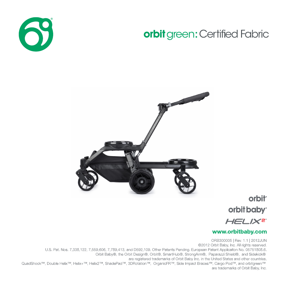 Orbit Baby Double Helix Stroller Frame User Manual | Page 8 / 28