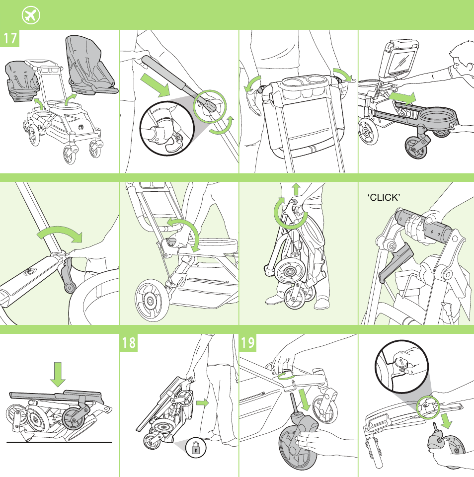 Orbit Baby Helix Plus Double Stroller Version A User Manual | Page 7 / 32
