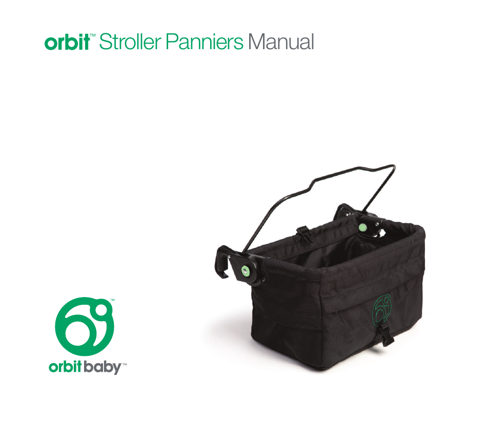 Orbit Baby Stroller Panniers User Manual | 7 pages