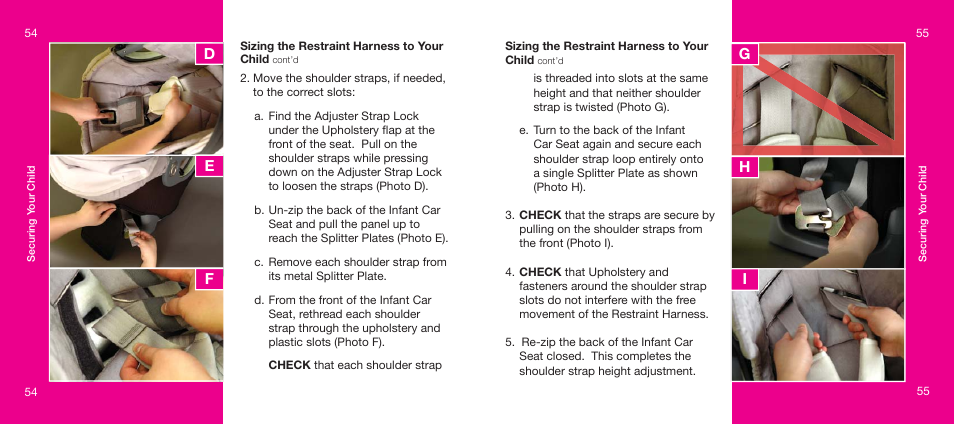 Orbit Baby Infant Car Seat and generation-one Base User Manual | Page 28 / 47