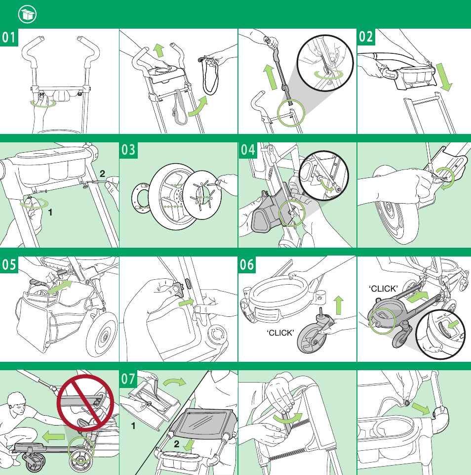 Orbit Baby Helix Plus Double Stroller Version B User Manual | Page 4 / 32