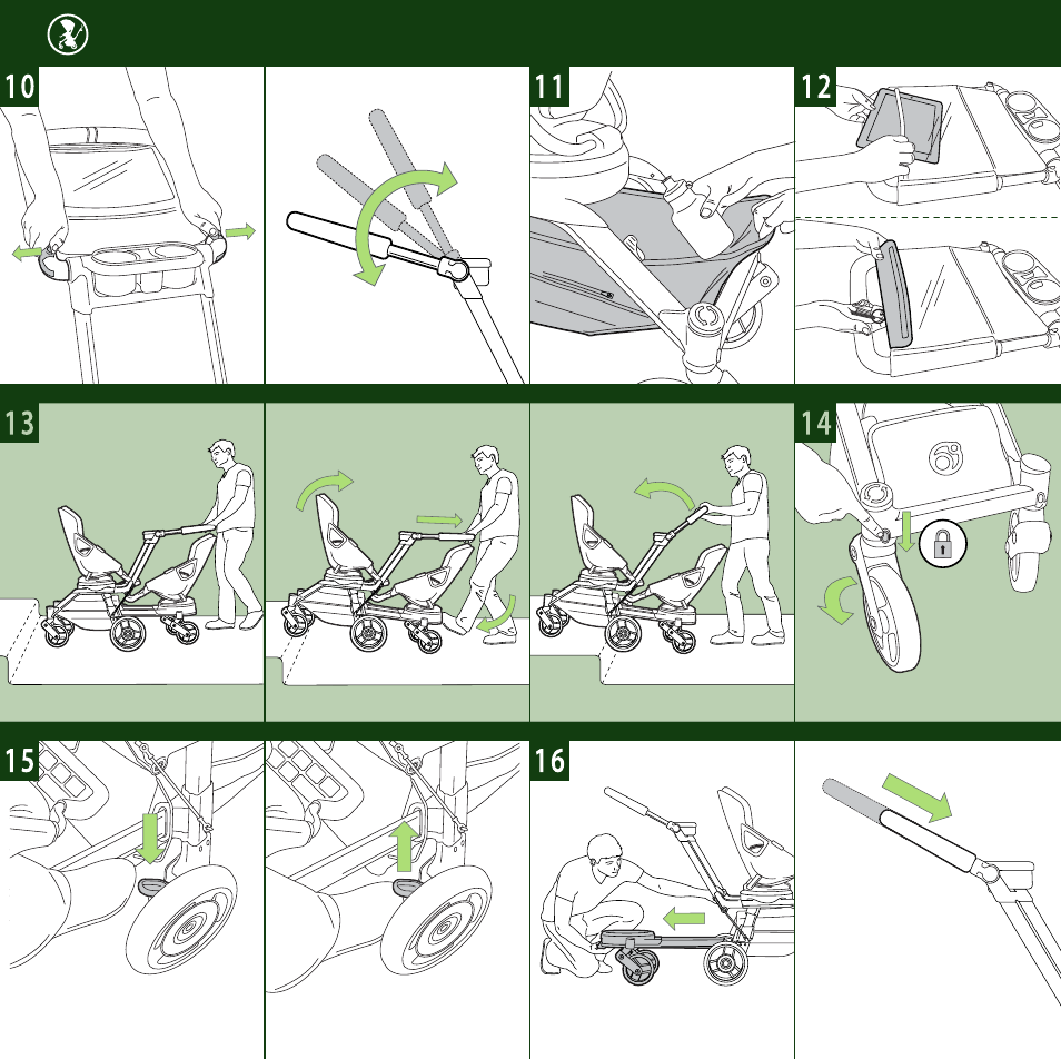 Orbit Baby Helix Plus Double Stroller Version B User Manual | Page 6 / 32