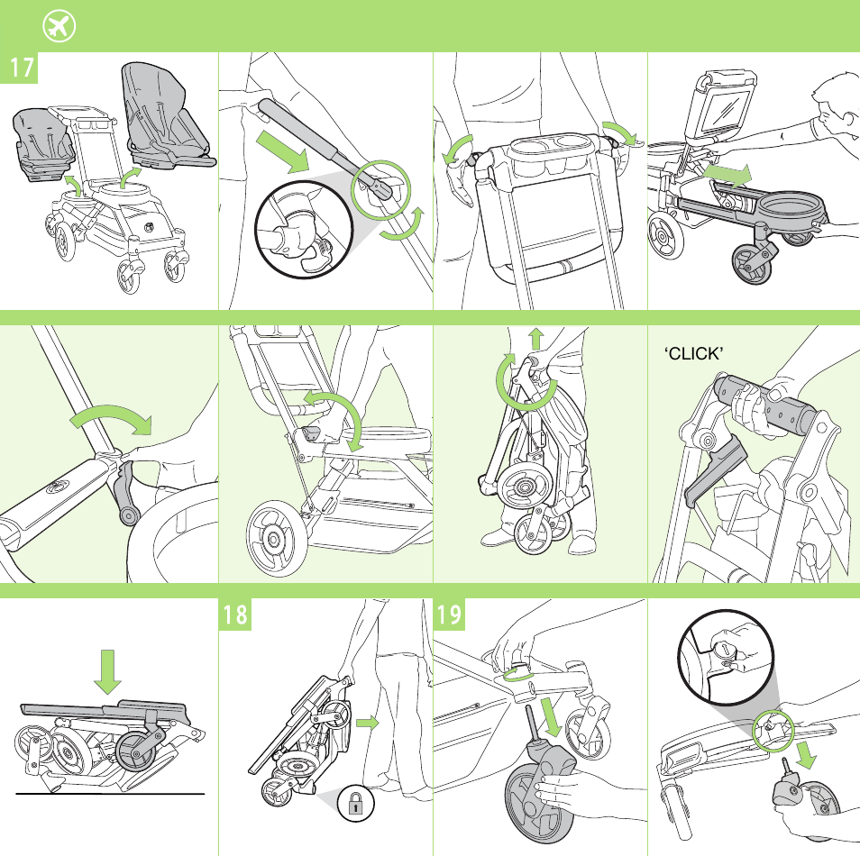 Orbit Baby Helix Plus Double Stroller Version B User Manual | Page 7 / 32