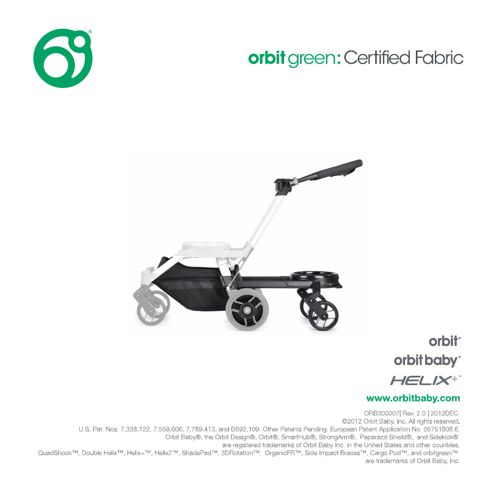 Orbit Baby Helix Plus Double Stroller Version B User Manual | Page 8 / 32