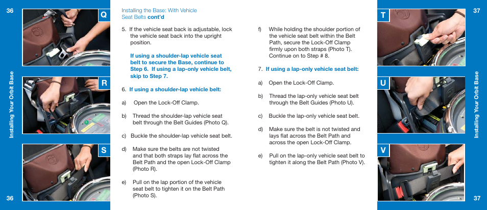 Orbit Baby Generation-one Car Seat Base User Manual | Page 19 / 25