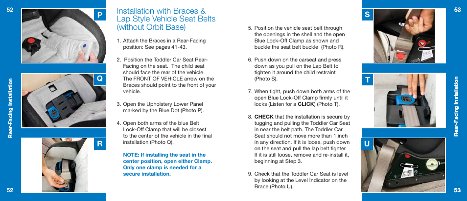 Orbit Baby Generation-one Toddler Car Seat User Manual | Page 27 / 55