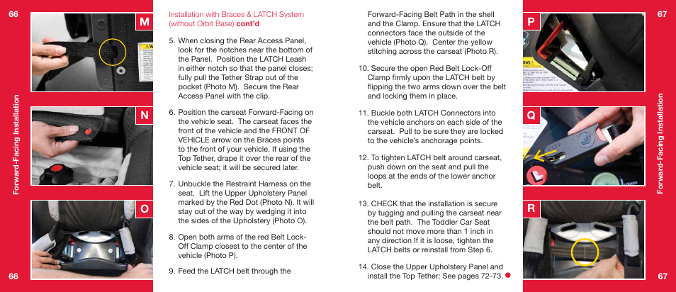 Orbit Baby Generation-one Toddler Car Seat User Manual | Page 34 / 55