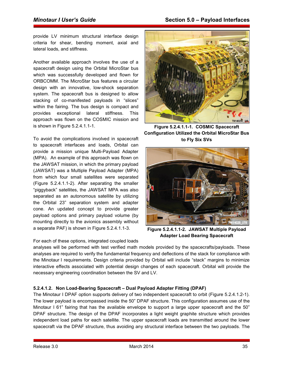 Orbital Minotaur I User Manual | Page 48 / 99