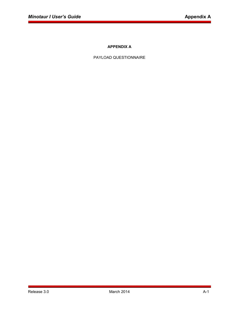 Orbital Minotaur I User Manual | Page 87 / 99