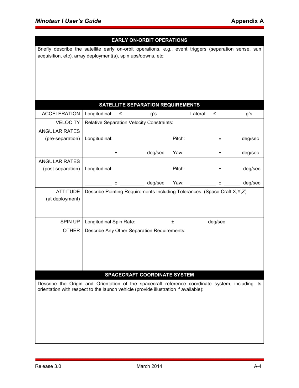 Orbital Minotaur I User Manual | Page 90 / 99