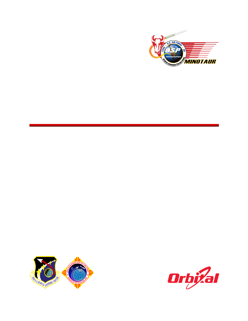 Orbital Minotaur VI User Manual | Page 2 / 121