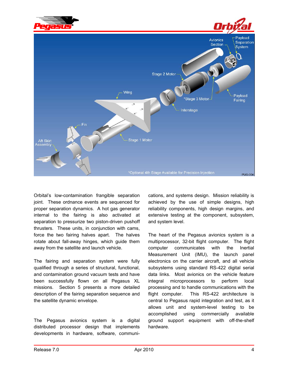 Pegasus user’s guide | Orbital Pegasus User Manual | Page 15 / 92