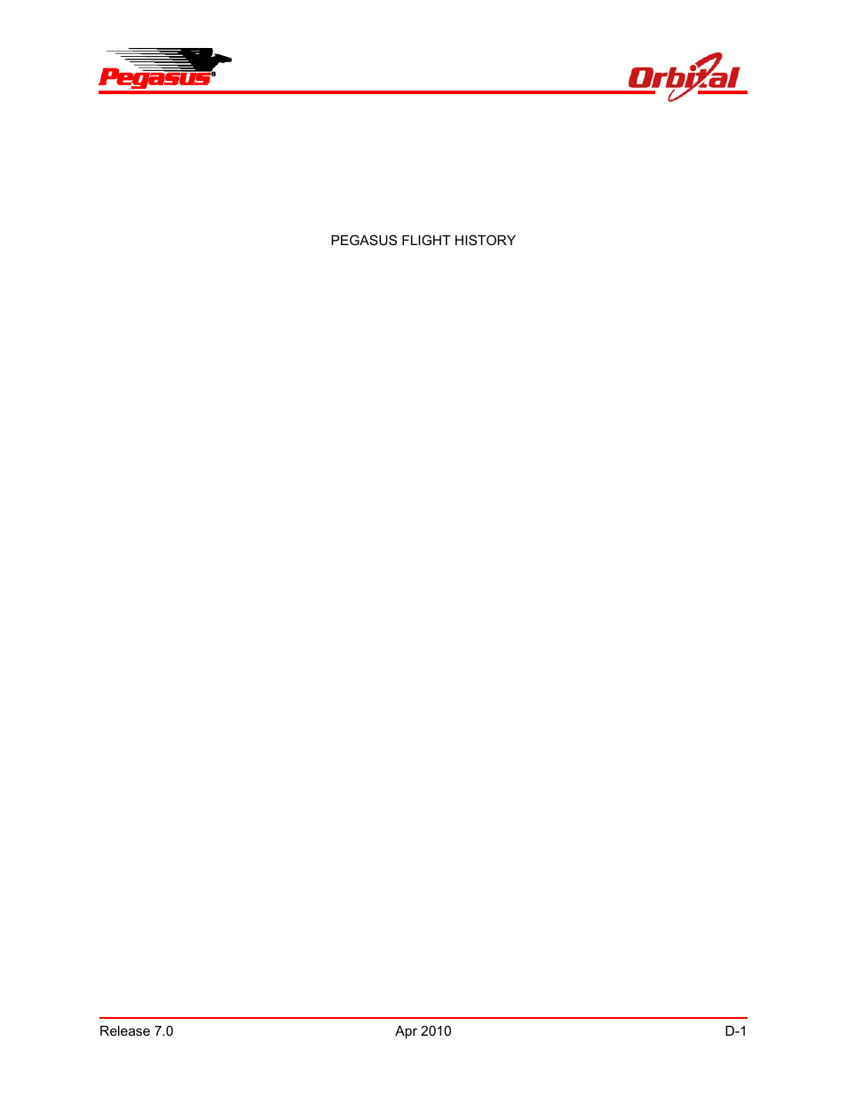 Pegasus user’s guide | Orbital Pegasus User Manual | Page 90 / 92