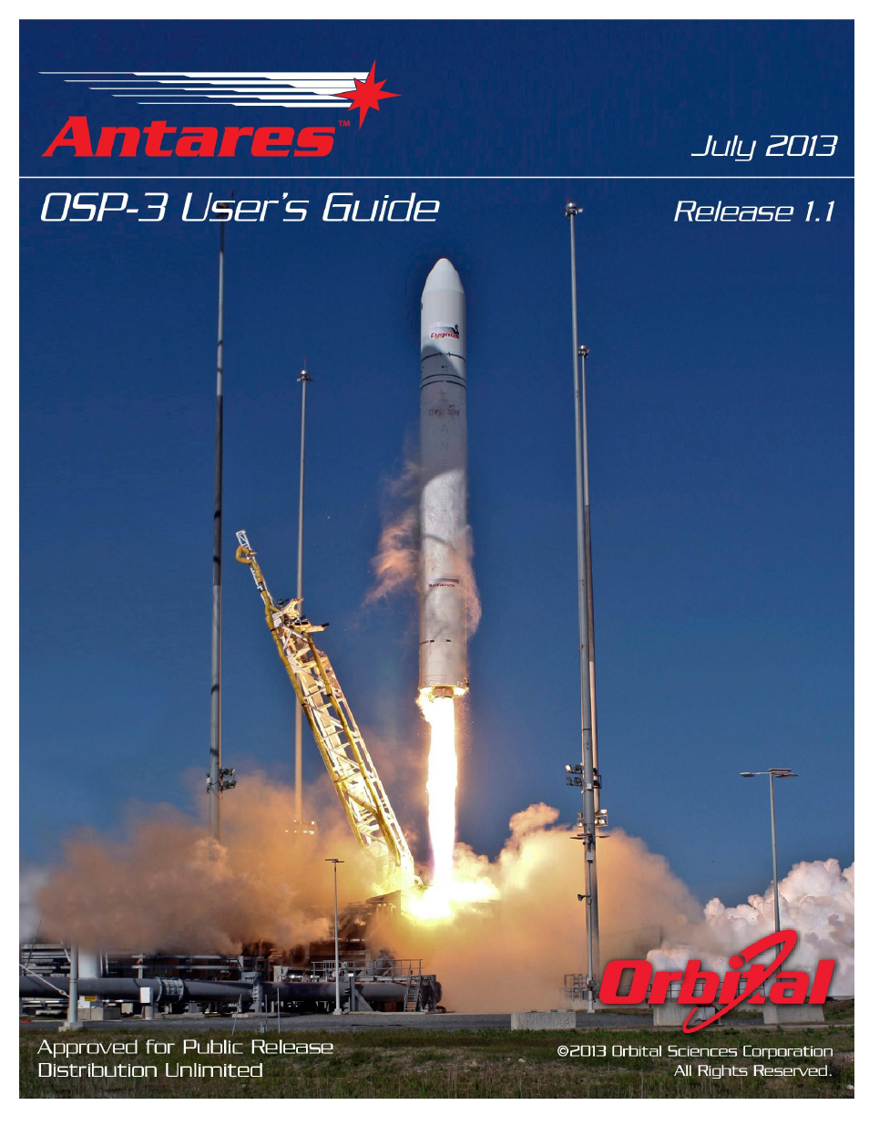 Orbital Antares User Manual | 99 pages