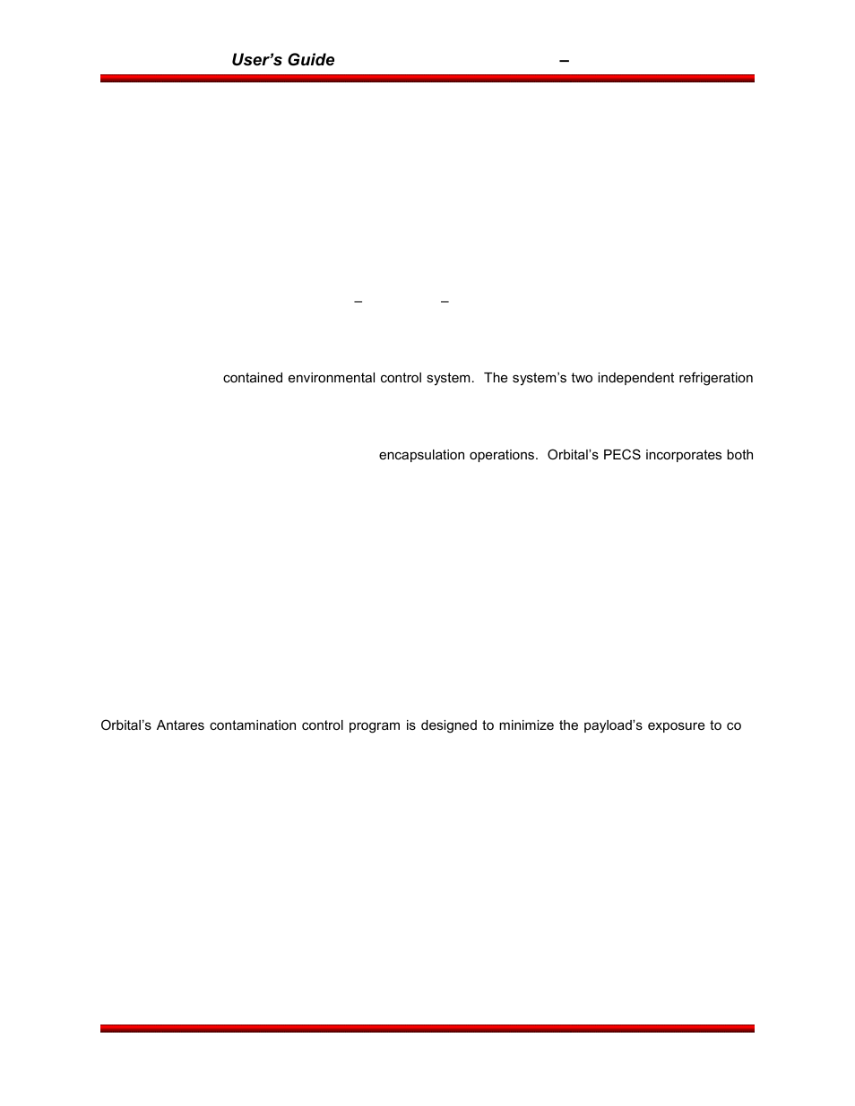 Orbital Antares User Manual | Page 40 / 99