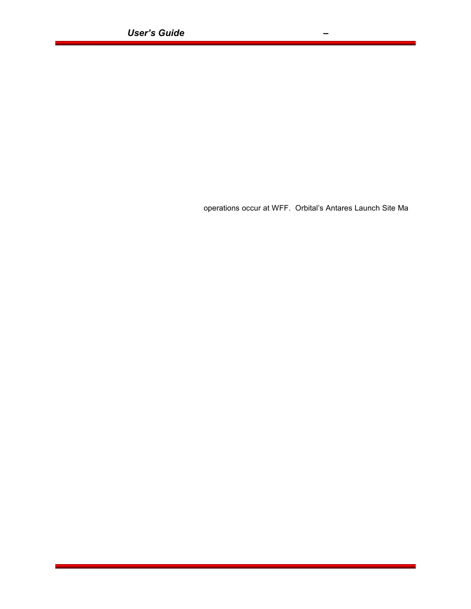 Orbital Antares User Manual | Page 54 / 99