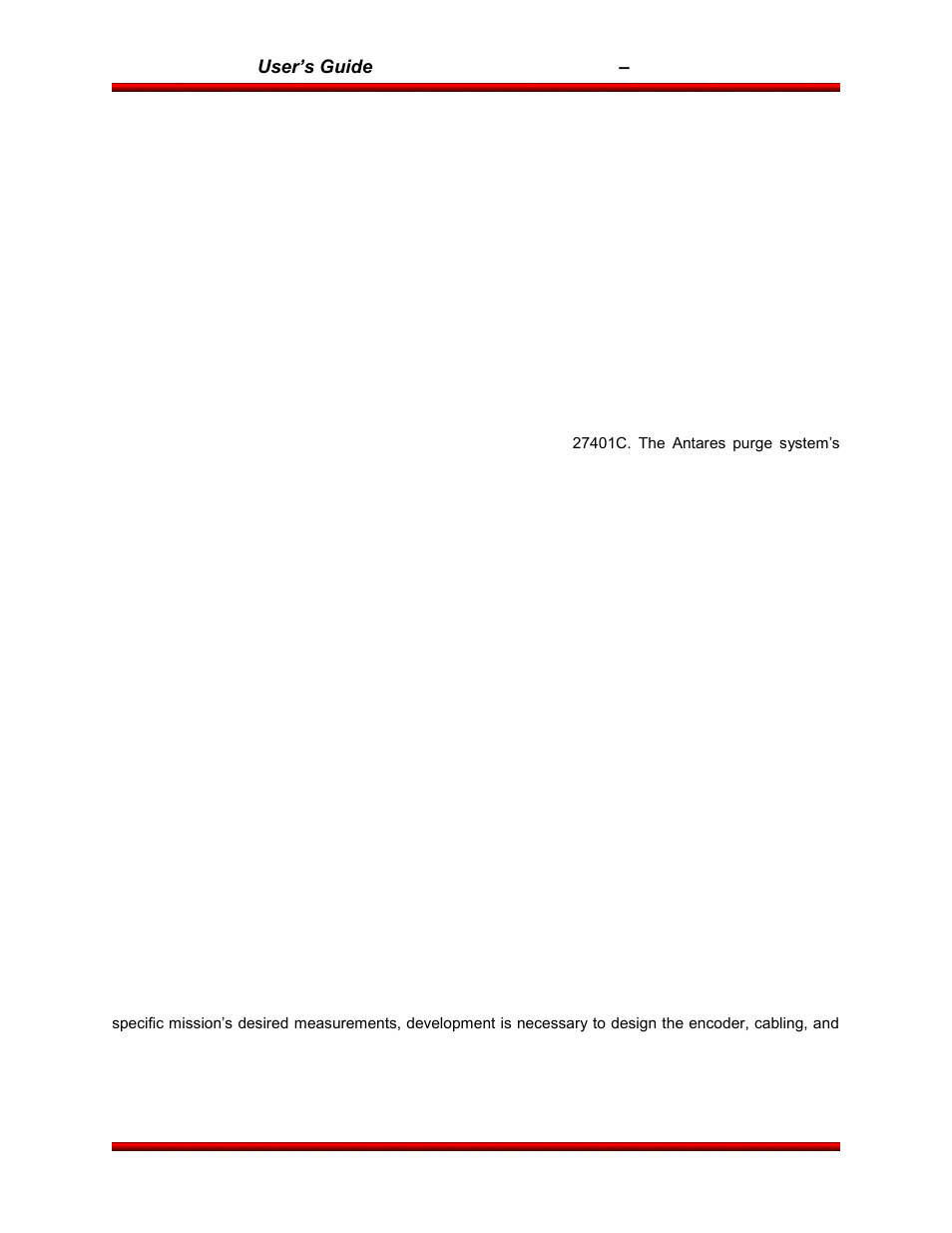 Orbital Antares User Manual | Page 77 / 99