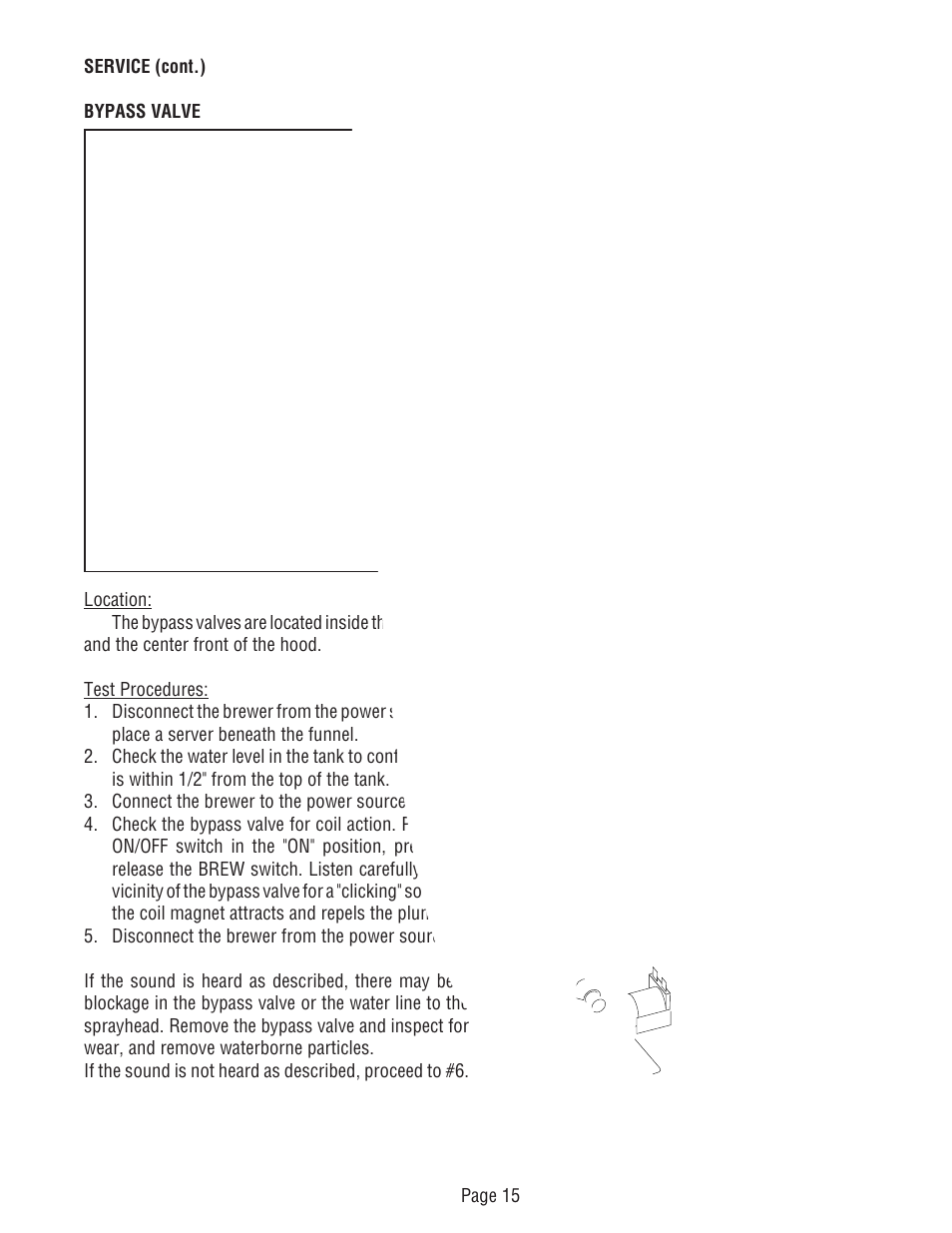 Bunn DUAL TM (Serial # DUAL010000 - Up) 27040.0000F User Manual | Page 15 / 53