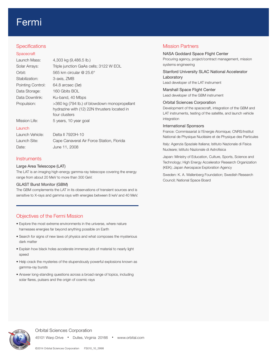 Fermi | Orbital Fermi User Manual | Page 2 / 2