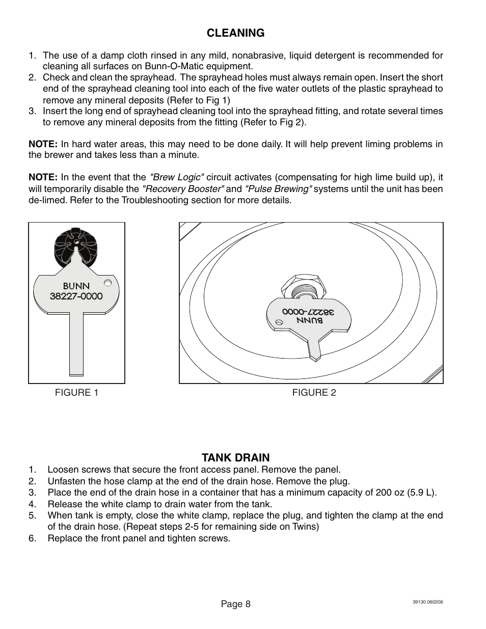 Bunn Axiom 39130.0000J User Manual | Page 8 / 11