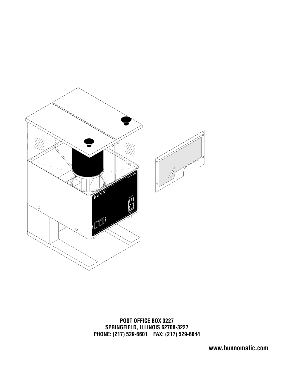 Bunn LPG LPG-2E User Manual | 22 pages