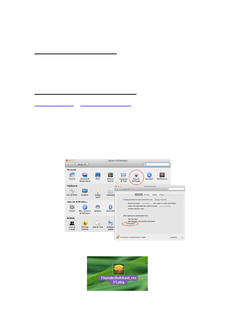 Raid master for mac, Raid master: installation | Oyen Digital DATATALE RS-M4T 4-BAY THUNDERBOLT User Manual | Page 26 / 55