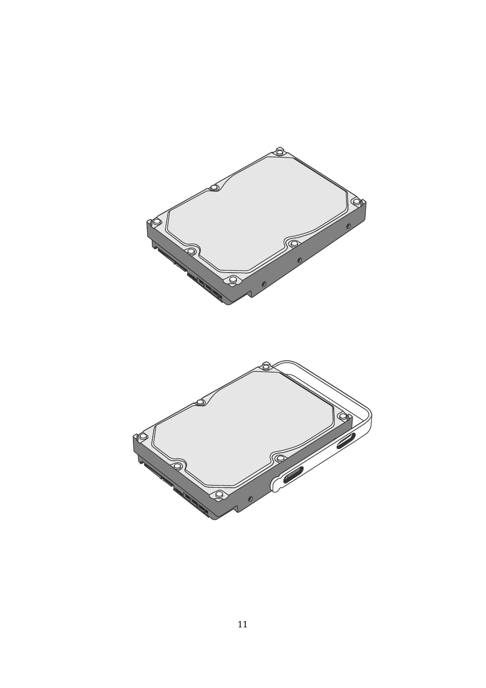 Fasten the handle onto the hard disk, Connectors | Oyen Digital DATATALE RS-M2QJ 2-BAY RAID User Manual | Page 11 / 47