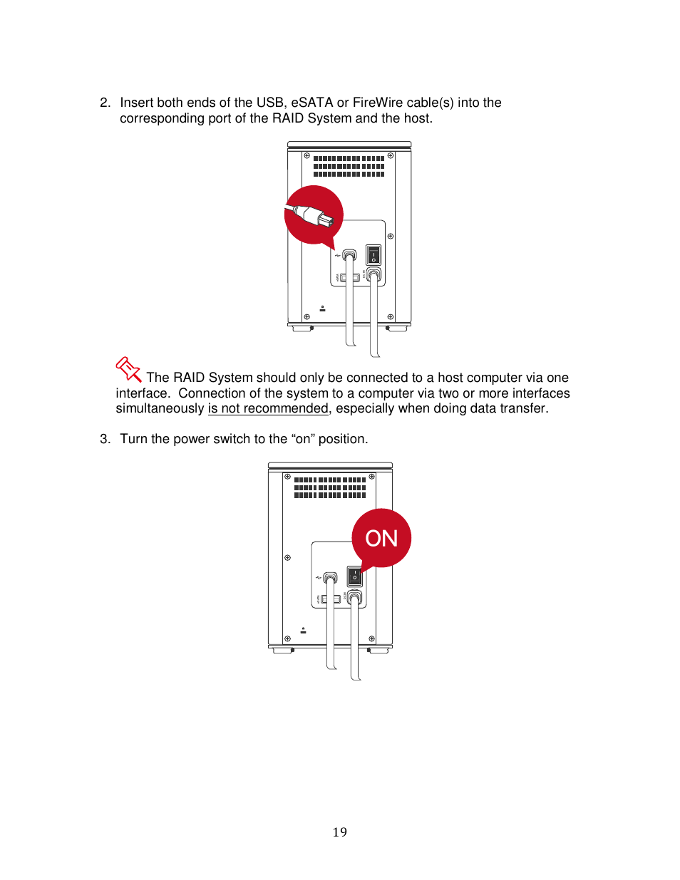 Oyen Digital DATATALE RC-M4QJ 4-BAY RAID User Manual | Page 19 / 79