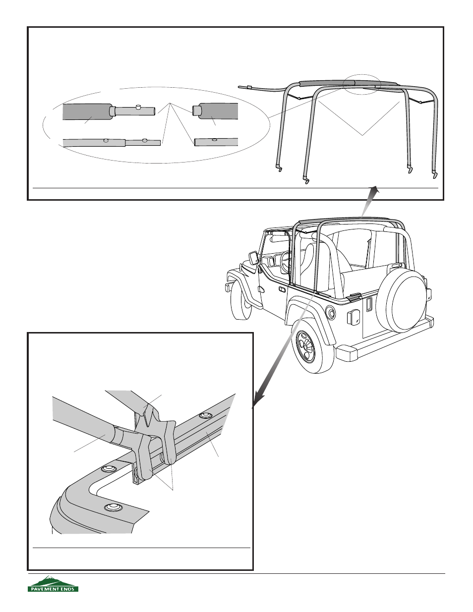 Step four, Step five | Pavement Ends 44527 Flip Top User Manual | Page 5 / 13