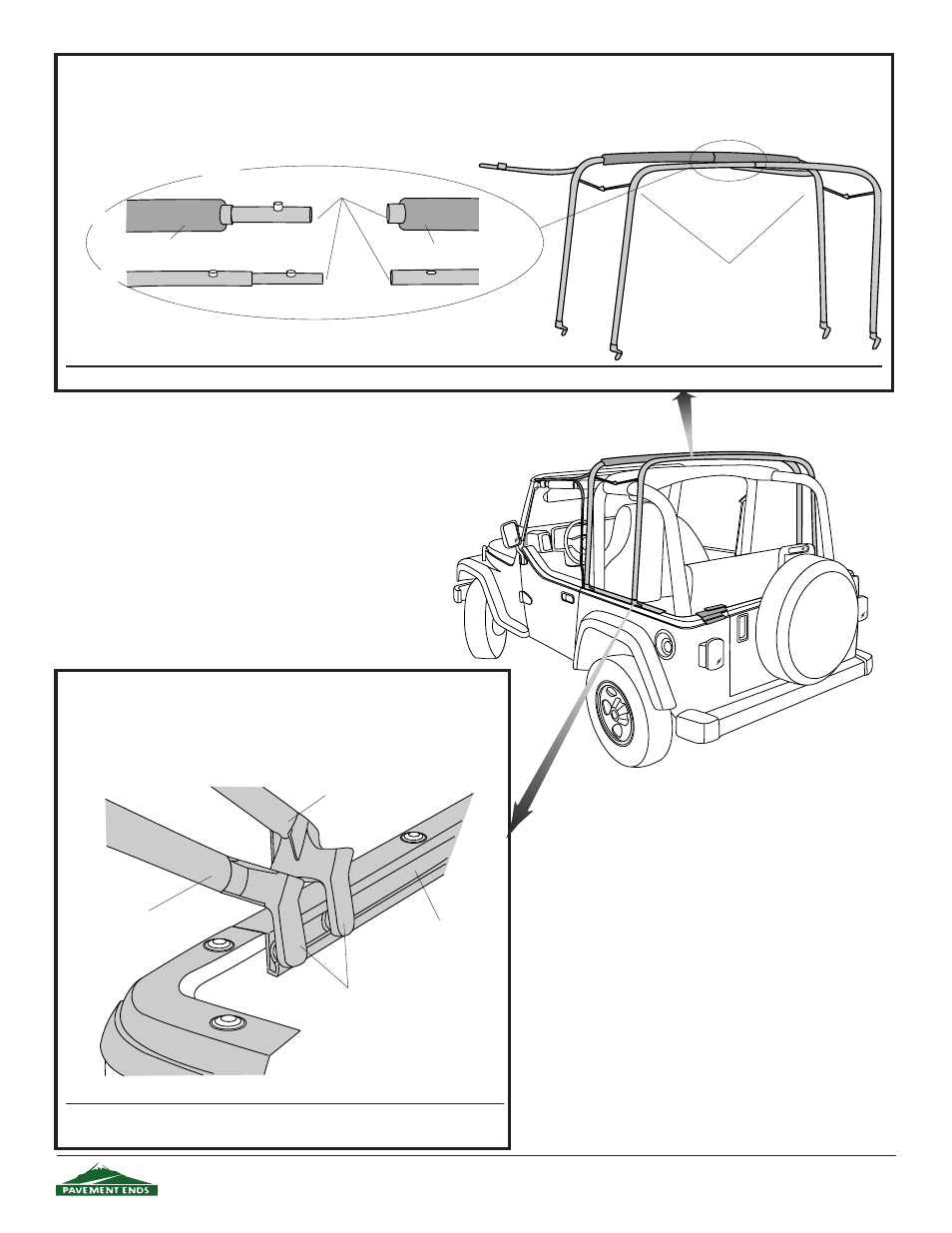 Step four, Step five | Pavement Ends 44587 Flip Top User Manual | Page 5 / 12