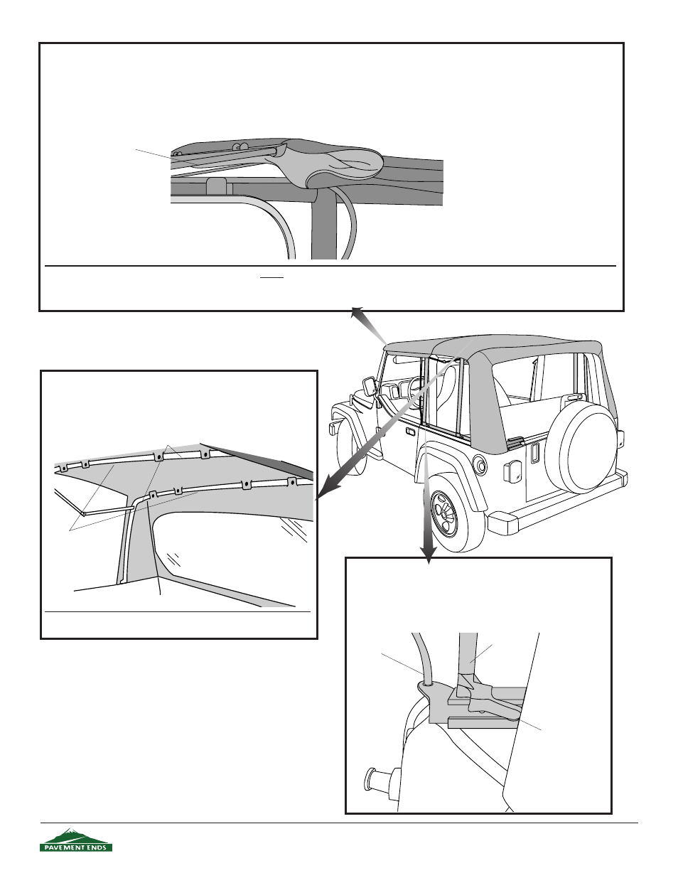 Step nine, Step ten, Step eleven | Pavement Ends 44587 Flip Top User Manual | Page 7 / 12